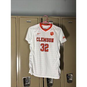 Nike Clemson Tigers Soccer Jersey Mens Medium #32 Team Issued Authentic Shirt